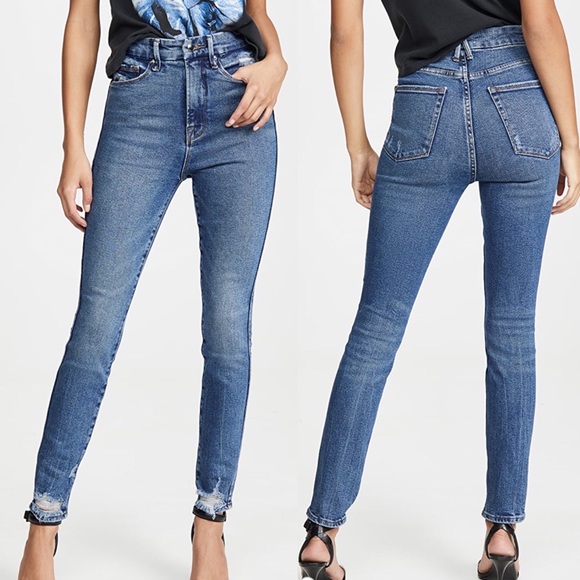 Good American Denim - Good American Good Curves High Waist Skinny Jeans